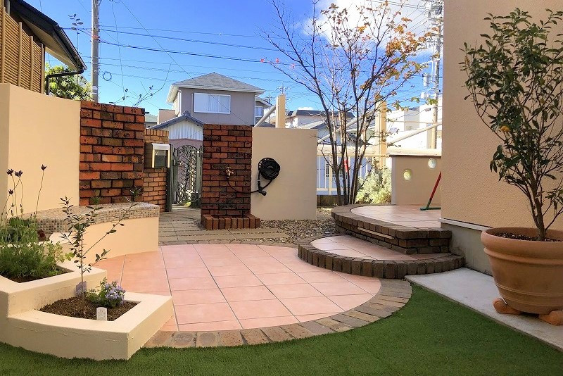 浜松市|お庭へ出たくなる雑草対策も兼ねたガーデンリフォーム